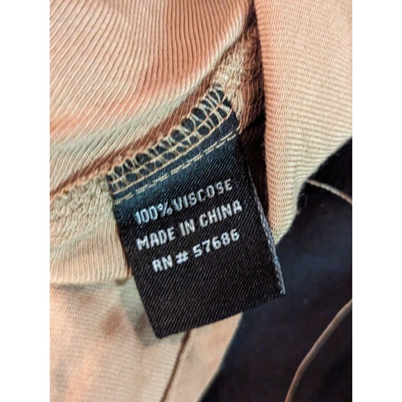 New Look tan button down L dress adjustable 3/4 to long sleeve - Picture 10 of 11